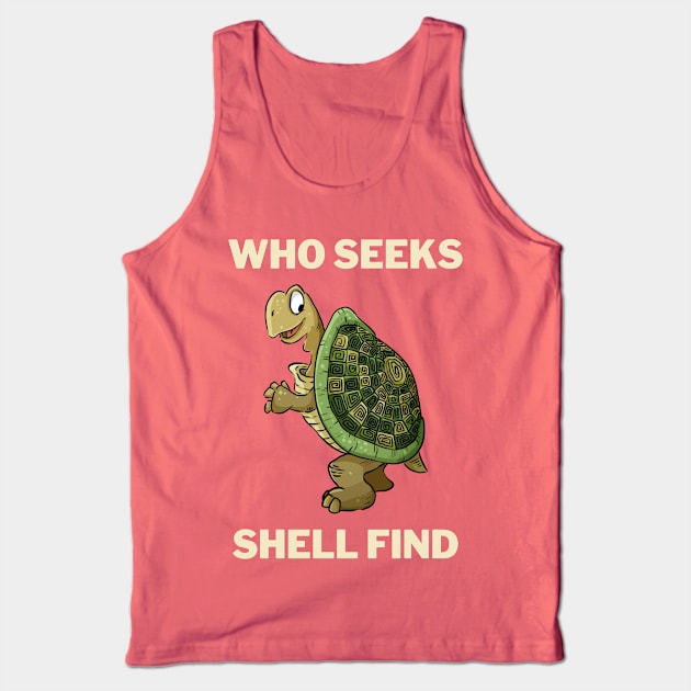 Turtle Positive Message Tank Top by sqwear